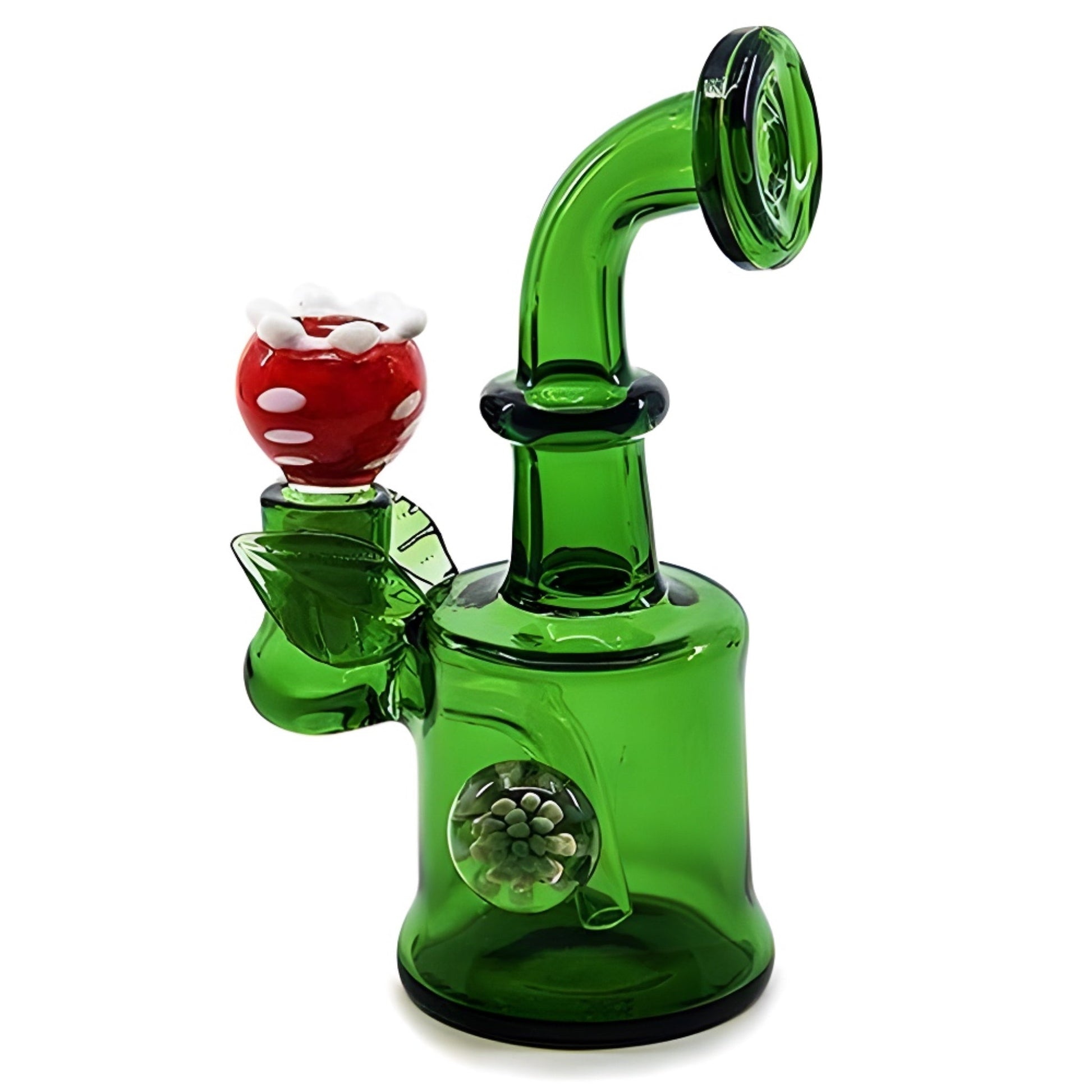 Mission Dispensary 6 Green Houseplant Mini Bong by Mission Dispensary | Mission Dispensary