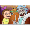 Rick & Morty “Space Beach” Sticker by Mission Dispensary | Mission Dispensary