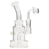 Mission Dispensary 6.5” Stacked Cake Dab Rig by Mission Dispensary | Mission Dispensary