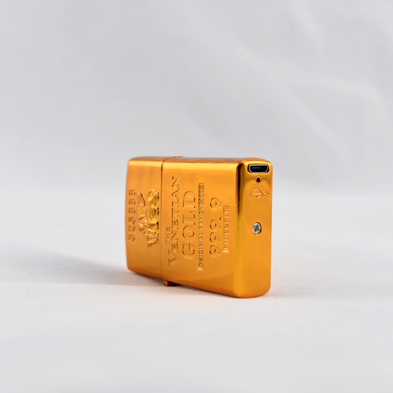 Gold Brick Rechargeable Windproof Lighter 🔥 by Mission Dispensary | Mission Dispensary