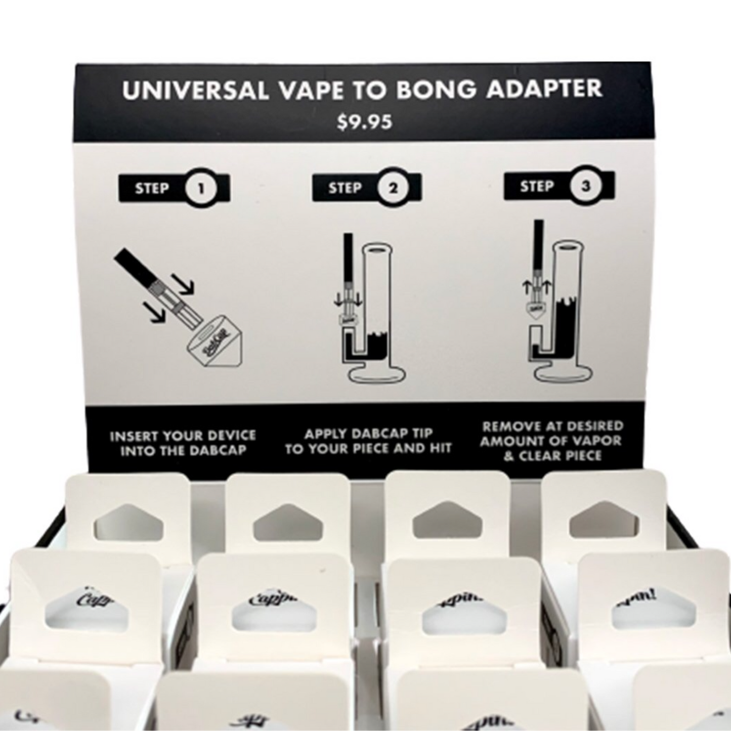 DabCap V4 - Fully Universal Vape to Bong Adapter by DabCap | Mission Dispensary