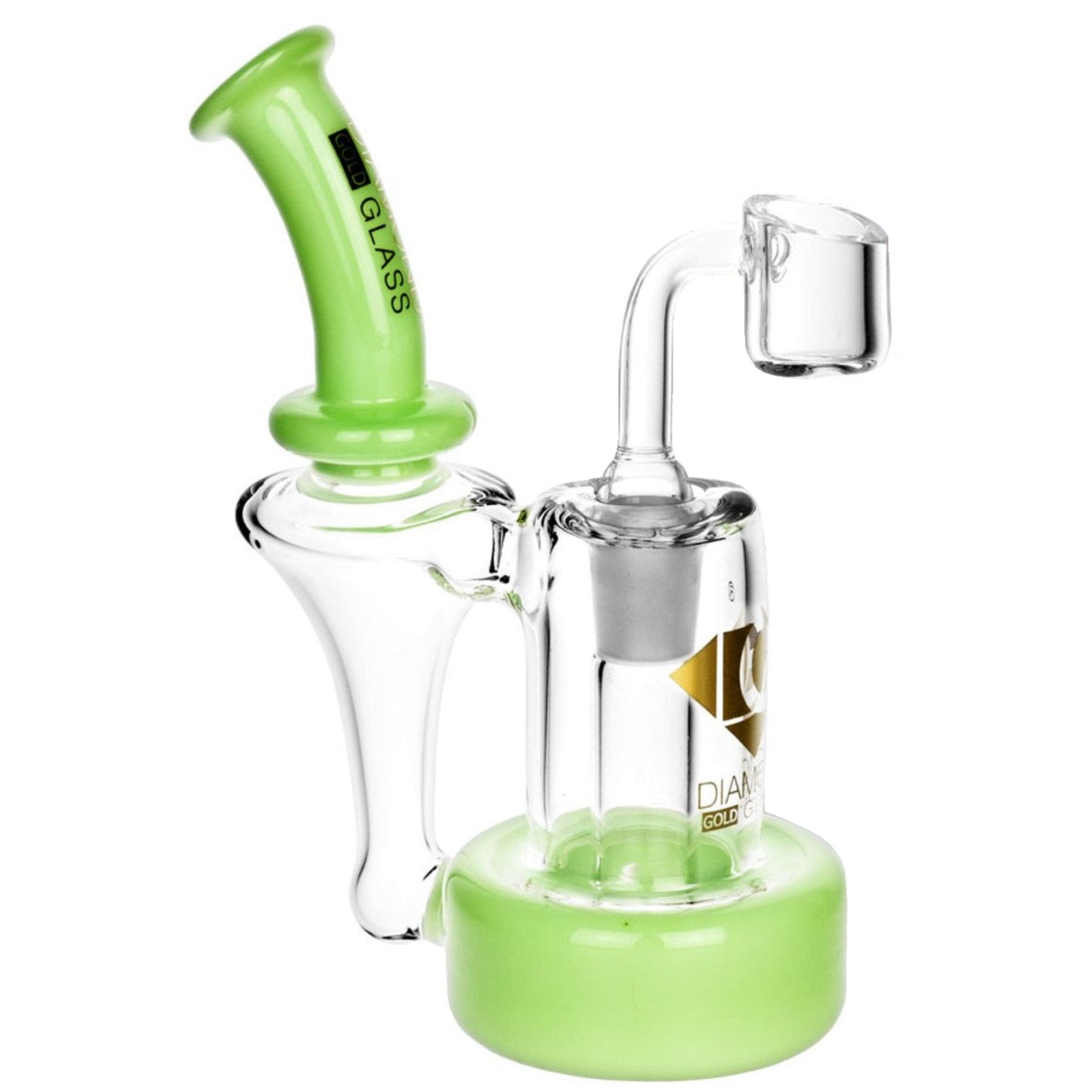 Diamond Glass Hovership Dab Rig by Diamond Glass | Mission Dispensary