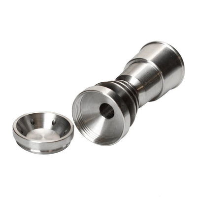 Domeless Dish Style Titanium Nail - Fits 14mm & 18mm Male Joints by Mission Dispensary | Mission Dispensary