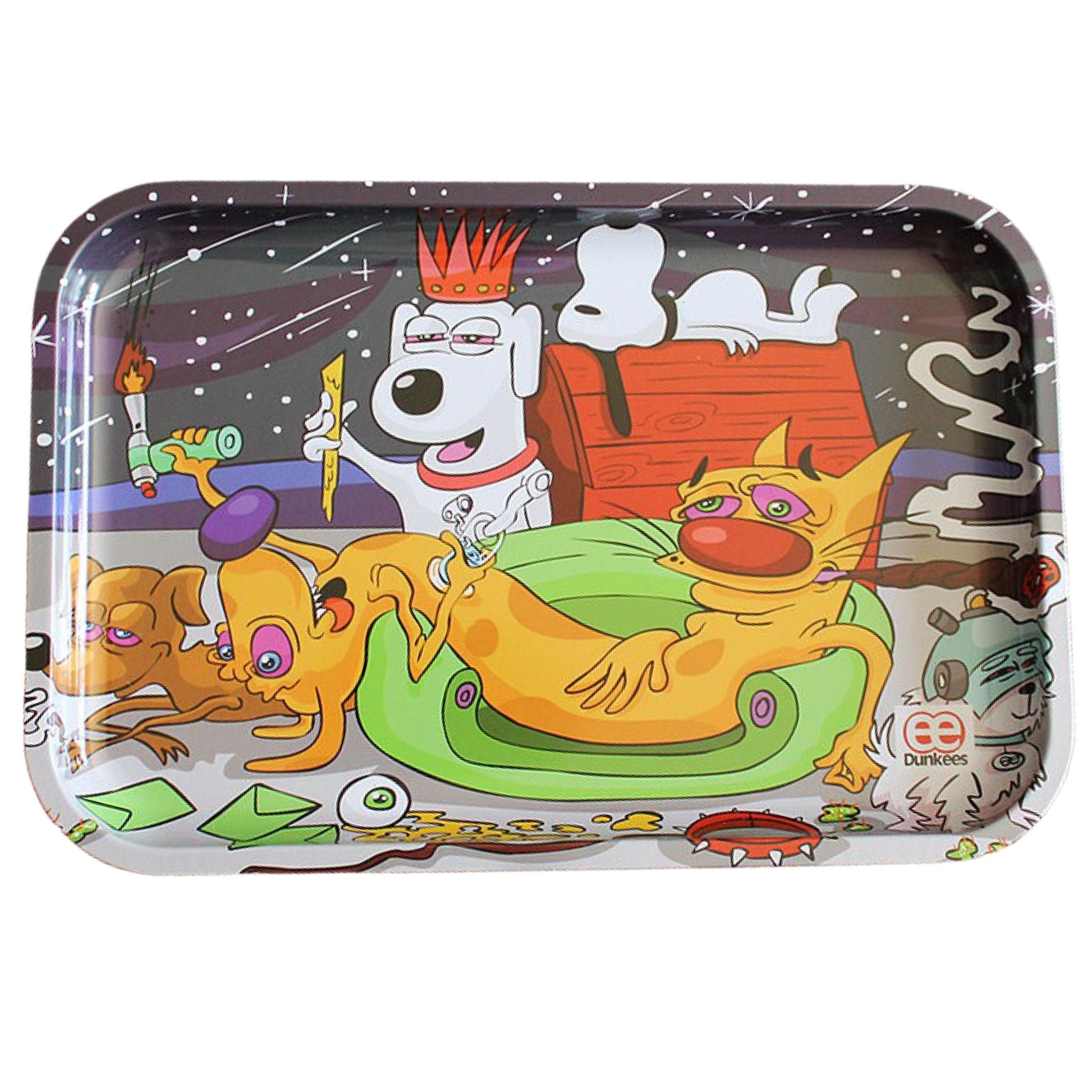 Dunkees Large Rolling Trays (13” x 9”) - Multiple Designs! by Dunkees | Mission Dispensary