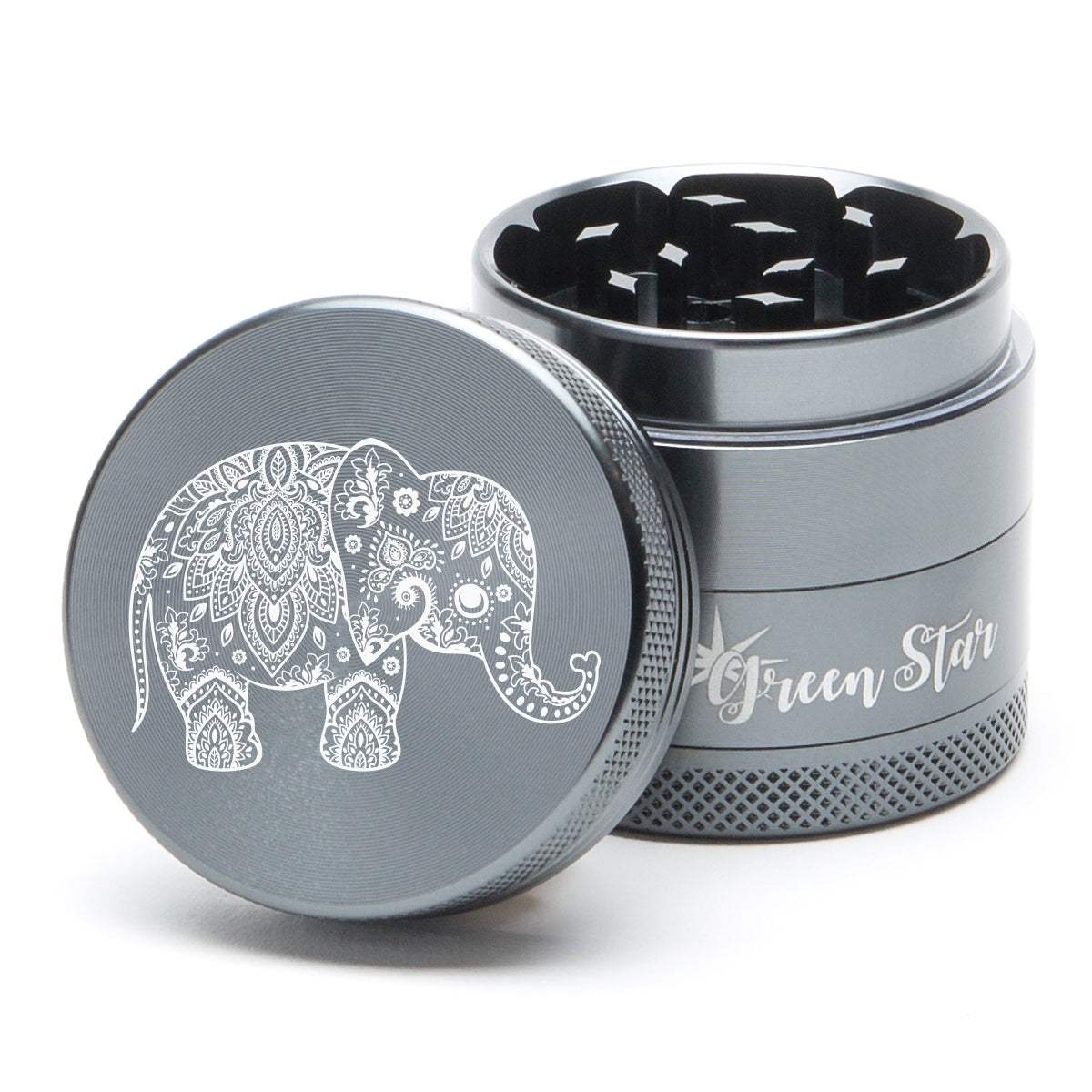 Green Star Creature Small 4-Piece Grinder by Green Star | Mission Dispensary