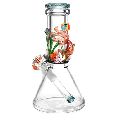 Empire Glassworks 8” Under the Sea Baby Beaker Bong 🐙 by Empire Glassworks | Mission Dispensary