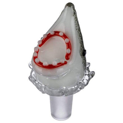 Empire Glassworks Jawsome Shark Bowl Piece 🦈 by Empire Glassworks | Mission Dispensary