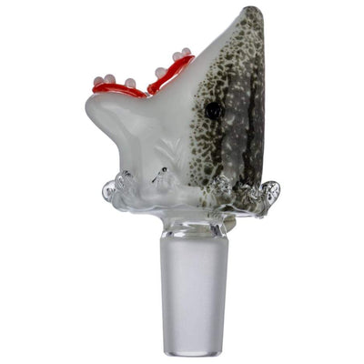 Empire Glassworks Jawsome Shark Bowl Piece 🦈 by Empire Glassworks | Mission Dispensary