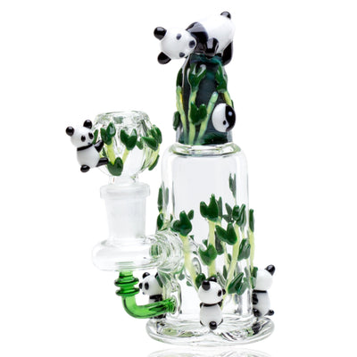 Empire Glassworks Panda Family Mini Bong 🐼 by Empire Glassworks | Mission Dispensary