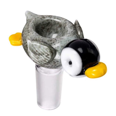 Empire Glassworks Penguin Paulie Bowl Piece 🐧 by Empire Glassworks | Mission Dispensary