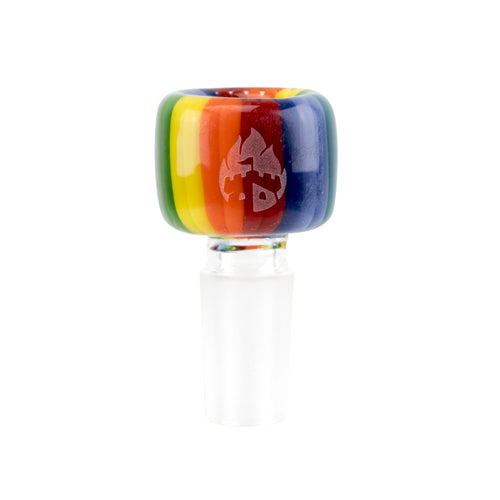 Empire Glassworks Rainbow Bowl Piece by Empire Glassworks | Mission Dispensary