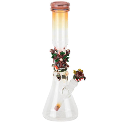 Empire Glassworks 14” Hootie’s Forest Beaker Bong 🦉 by Empire Glassworks | Mission Dispensary