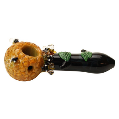 Empire Glassworks Large Beehive Spoon Pipe 🐝 by Empire Glassworks | Mission Dispensary