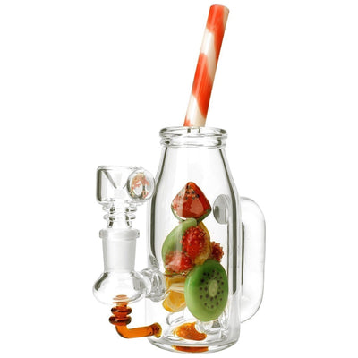 Empire Glassworks Fruity Detox Drink Water Pipe 🍉🍊 by Empire Glassworks | Mission Dispensary