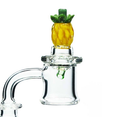 Empire Glassworks Pineapple Carb Cap 🍍 by Empire Glassworks | Mission Dispensary