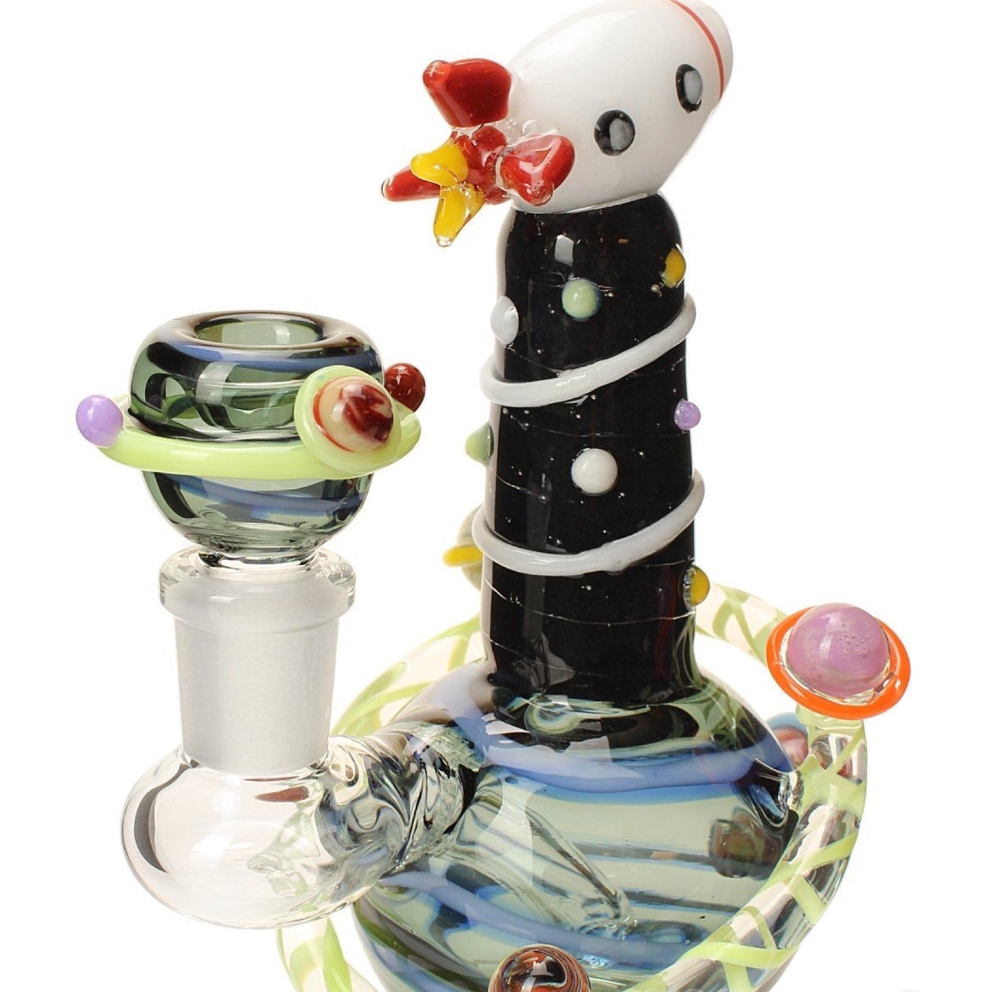 Empire Glassworks Rocket Ship Water Pipe 🚀 by Empire Glassworks | Mission Dispensary
