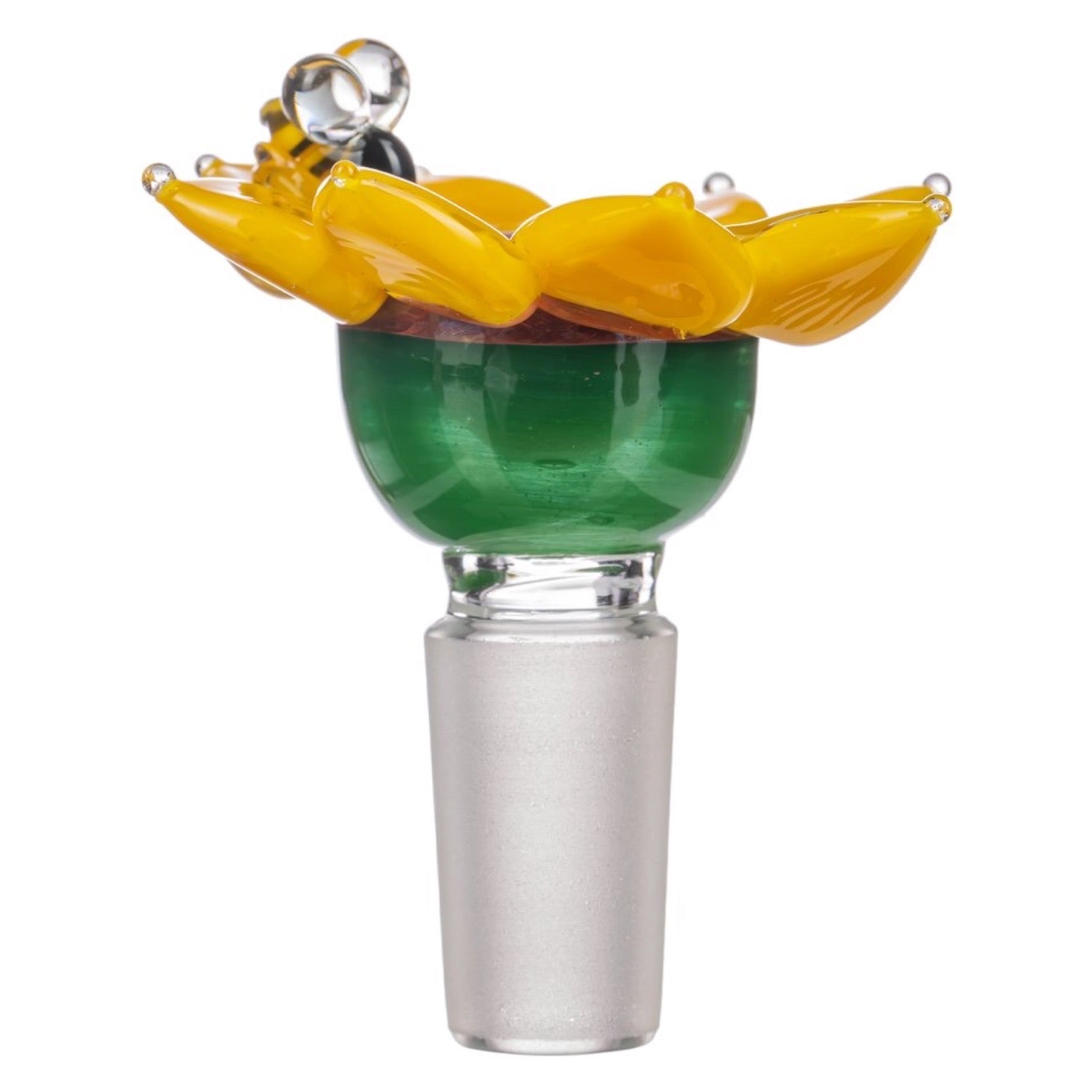 Empire Glassworks Sunflower Bowl Piece 🌻 by Empire Glassworks | Mission Dispensary