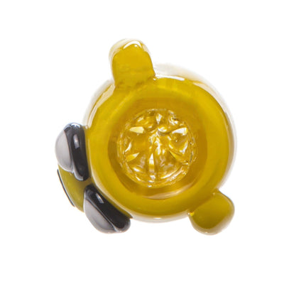 Empire Glassworks “Yellow Dog” Adventure Time Bowl Piece by Empire Glassworks | Mission Dispensary