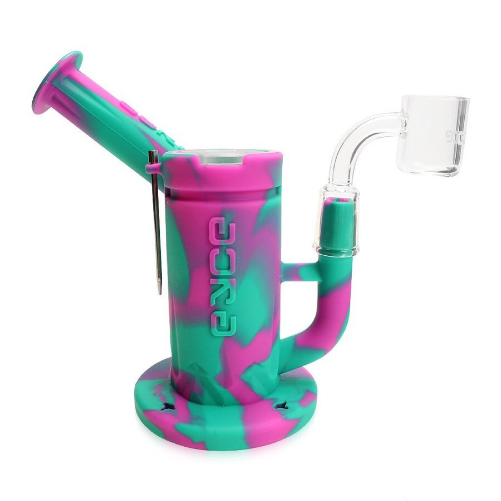 Eyce Indestructible Silicone Sidecar Rig by Eyce | Mission Dispensary