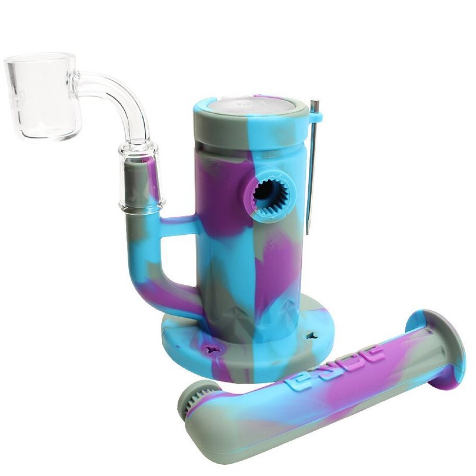 Eyce Indestructible Silicone Sidecar Rig by Eyce | Mission Dispensary