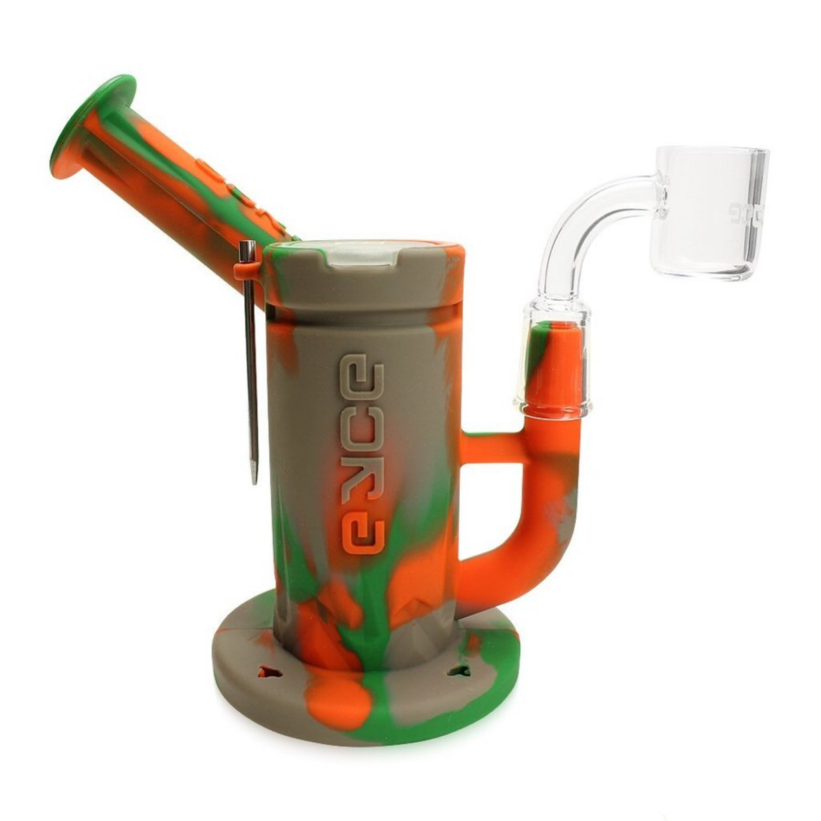 Eyce Indestructible Silicone Sidecar Rig by Eyce | Mission Dispensary
