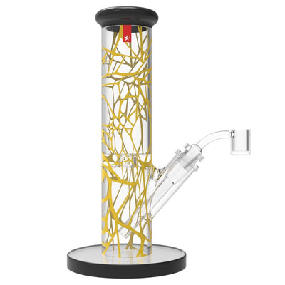 Famous Designs Contact 10” Straight Tube Rig by Famous Brandz | Mission Dispensary