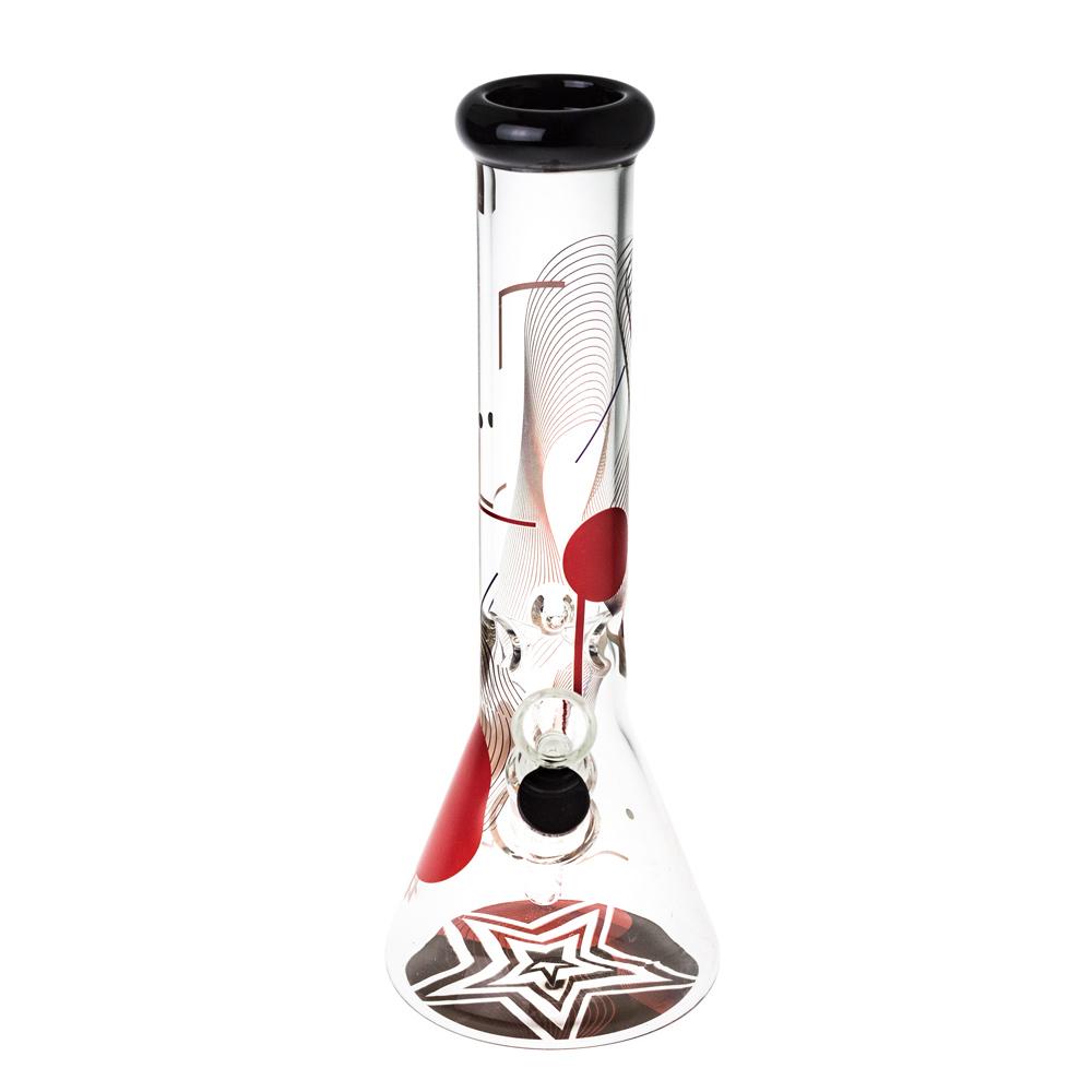 Famous Designs GOA 12” Glass Beaker Bong by Famous Brandz | Mission Dispensary