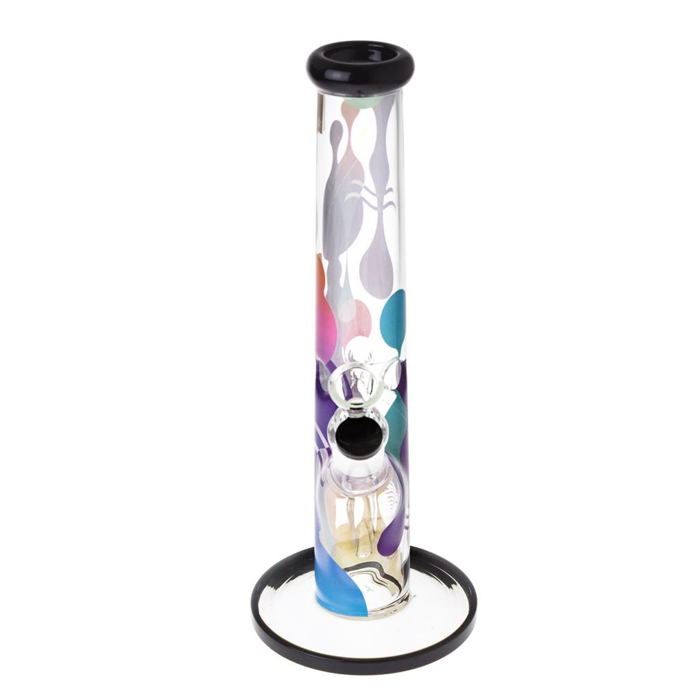 Famous Designs Panorama 12” Straight Tube Bong by Famous Brandz | Mission Dispensary