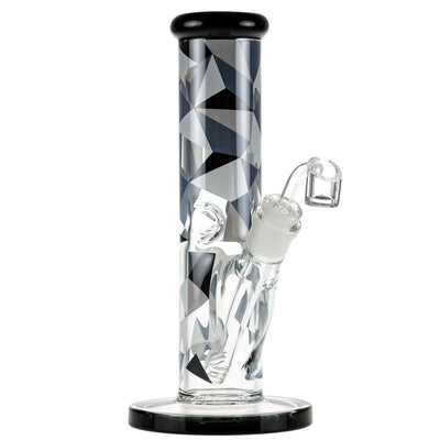 Famous Designs Digital 10” Straight Tube Rig by Famous Brandz | Mission Dispensary