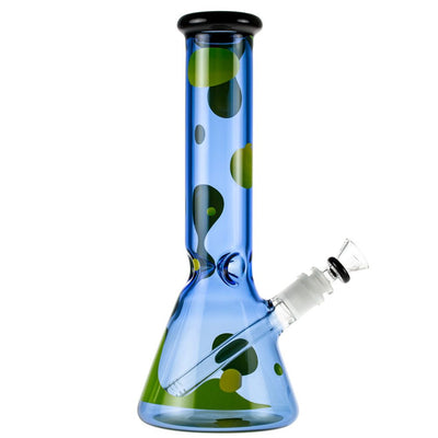 Famous Designs Privilege 12” Glass Beaker Bong by Famous Brandz | Mission Dispensary