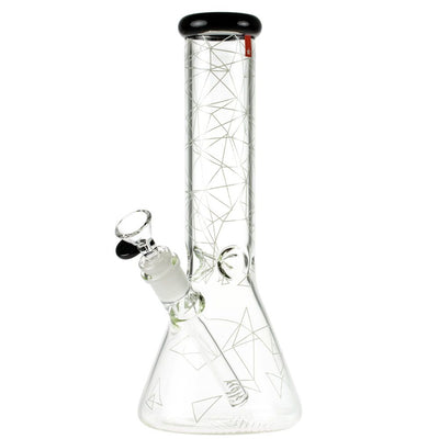 Famous Designs Space 12” Glass Beaker Bong by Famous Brandz | Mission Dispensary