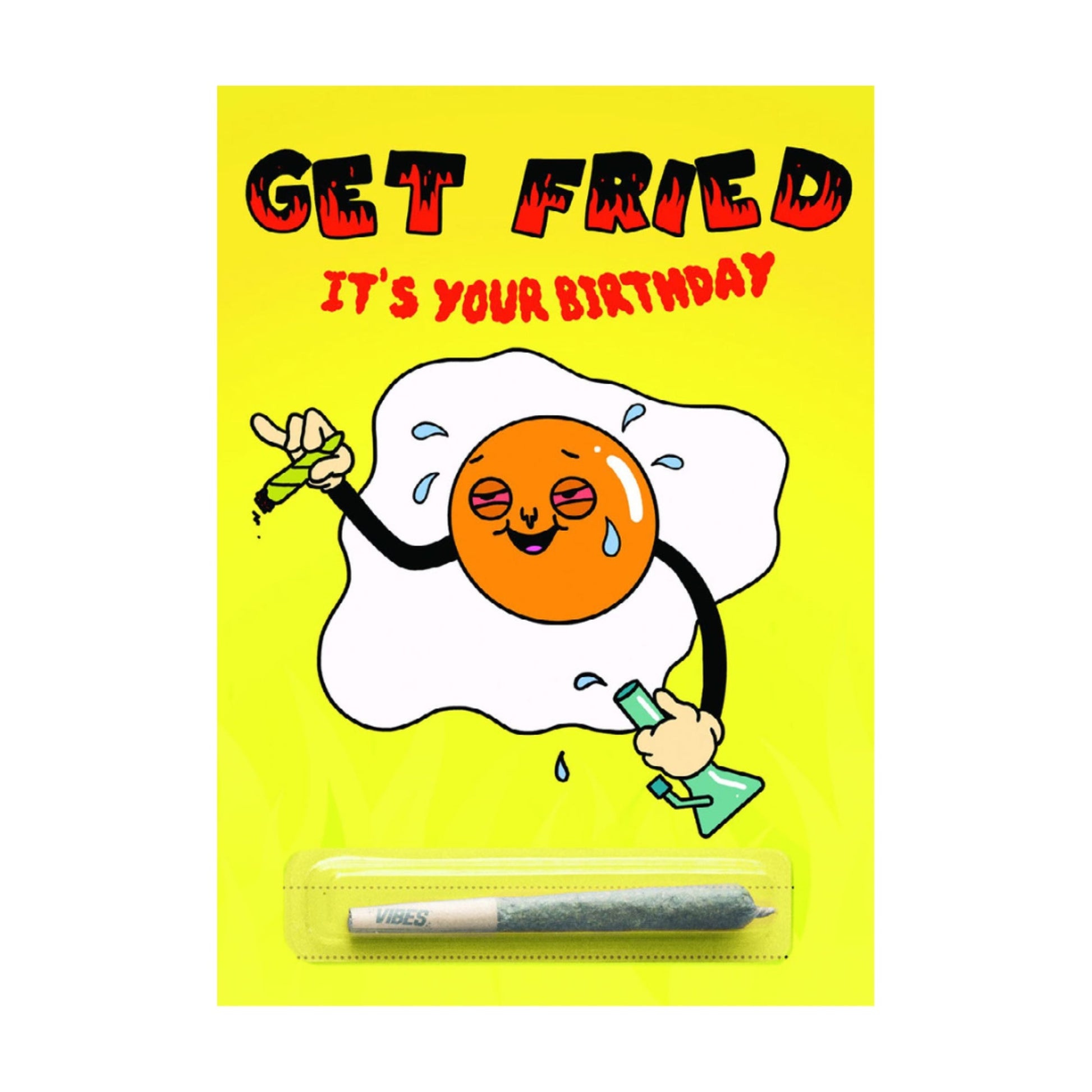 420 Cardz Get Fried Birthday Card by 420 Cardz | Mission Dispensary