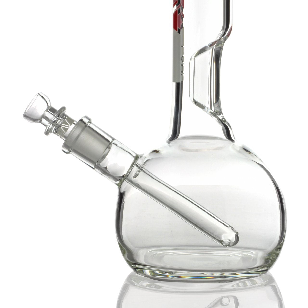 Grav® 8” Bubble Base Beaker Bong - Clear by GRAV / Grav Labs | Mission Dispensary