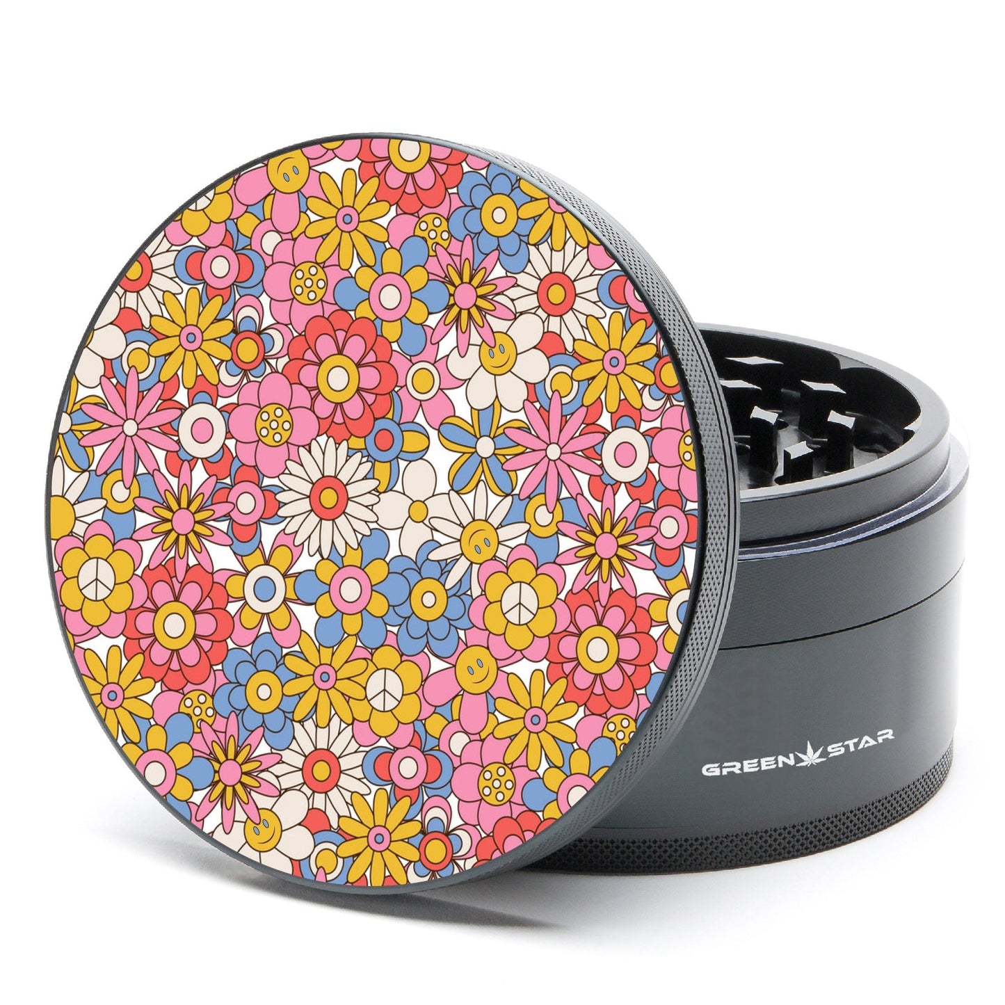 Green Star Novelty Large 4-Piece Grinder by Green Star | Mission Dispensary