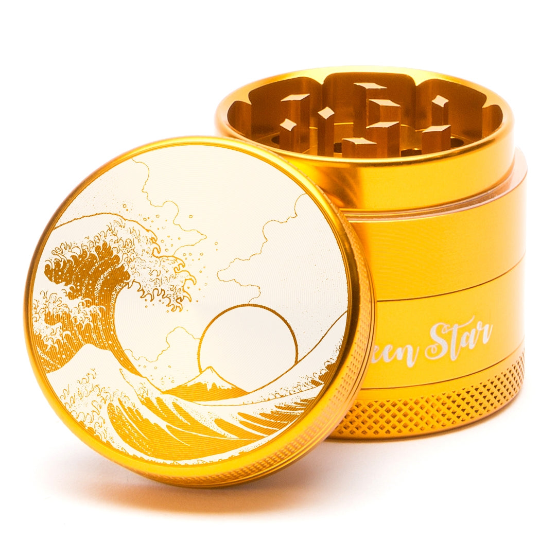Green Star Scenic Medium 4-Piece Grinder by Green Star | Mission Dispensary