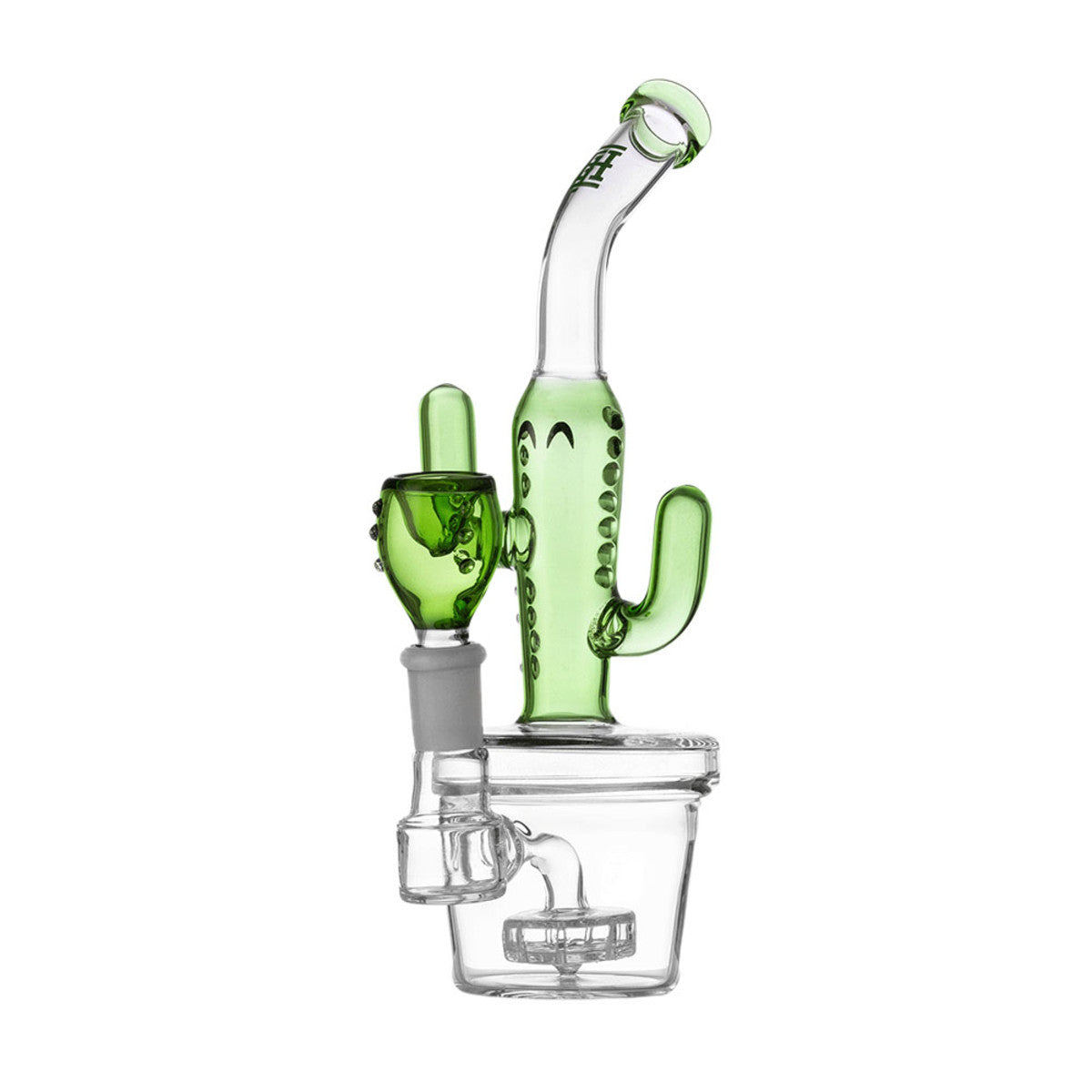 Hemper 7" Cactus Jack Water Pipe Mission Dispensary
