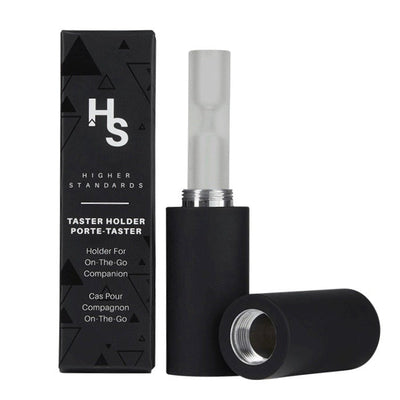 Higher Standards Taster Pipe & Pre-Roll Holder by Higher Standards | Mission Dispensary