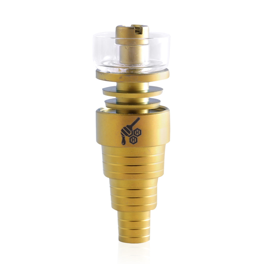 Honeybee Herb 6-in-1 Titanium Nail by Honeybee Herb | Mission Dispensary