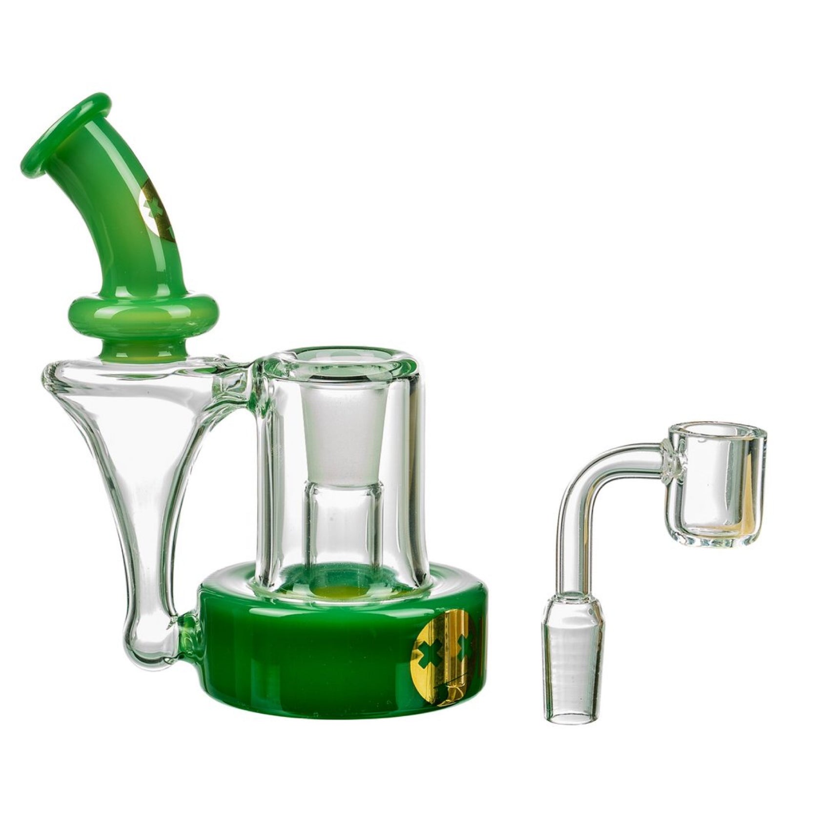 Icon Glass Nano Recycler Dab Rig by ICON Glass | Mission Dispensary