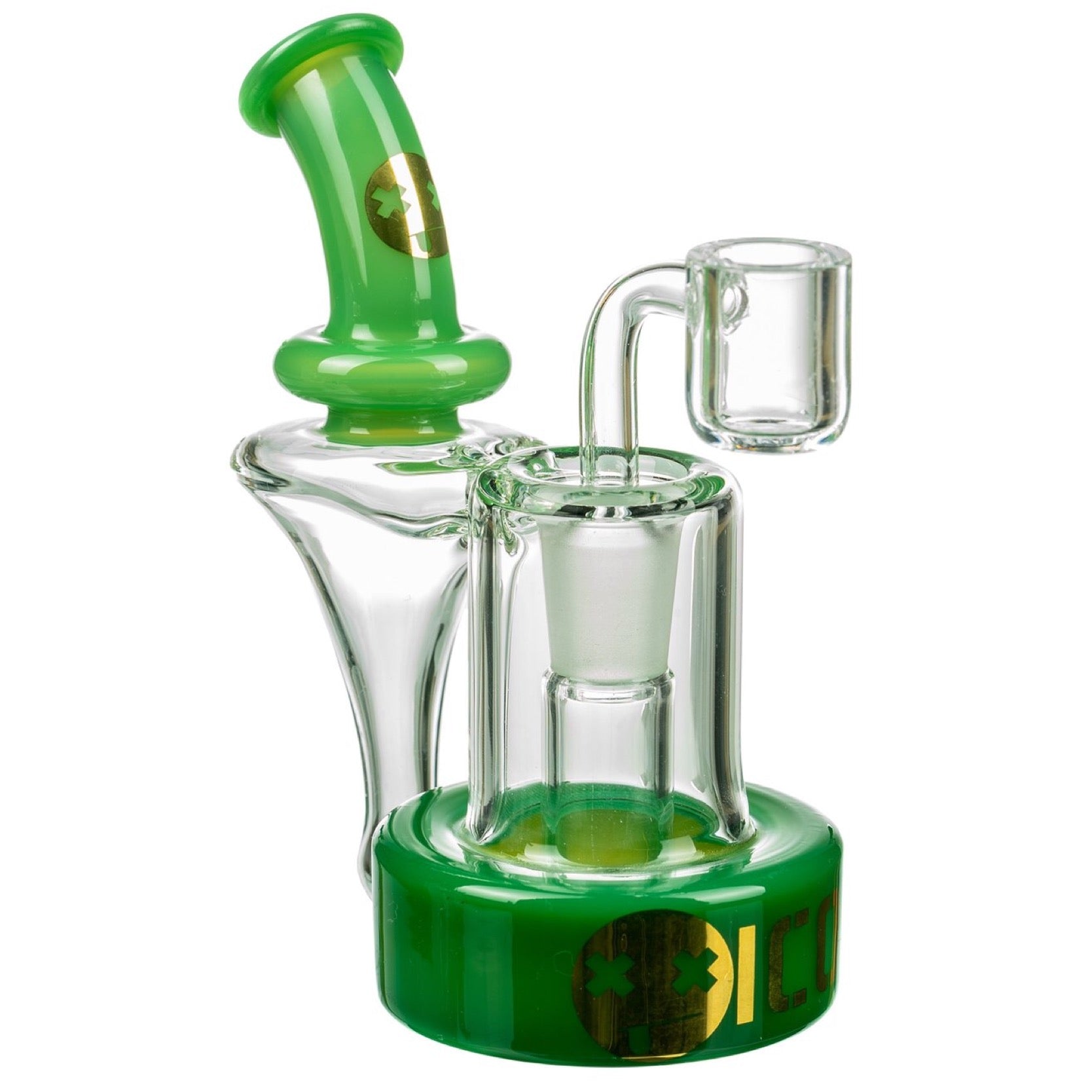 Icon Glass Nano Recycler Dab Rig by ICON Glass | Mission Dispensary