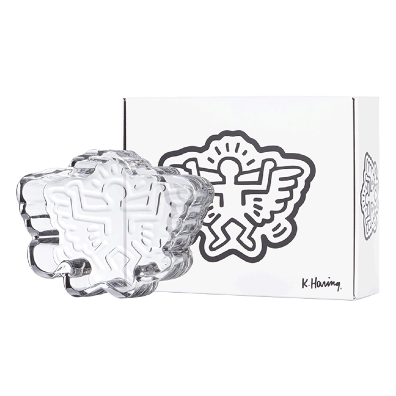 K. Haring “Angel” Crystal Glass Catchall by K. Haring Collection | Mission Dispensary