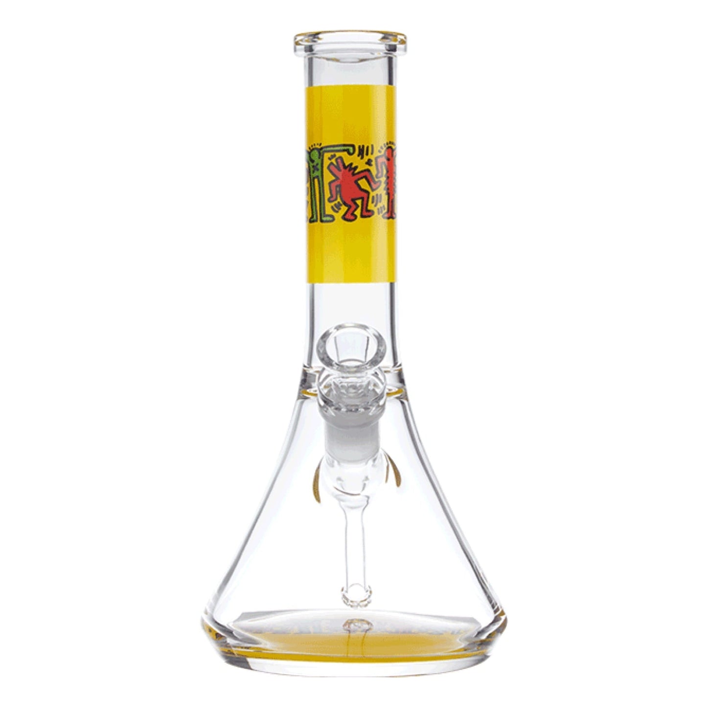 K. Haring 12.5” Beaker Bong by K. Haring Collection | Mission Dispensary