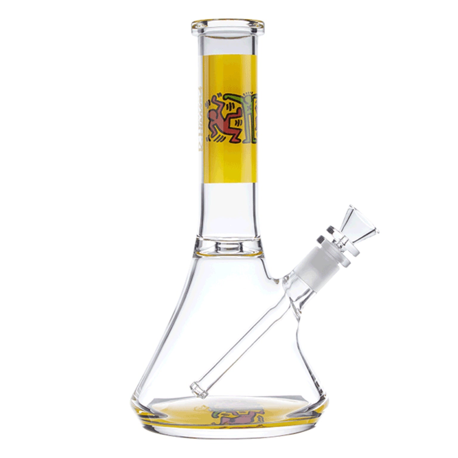 K. Haring 12.5” Beaker Bong by K. Haring Collection | Mission Dispensary