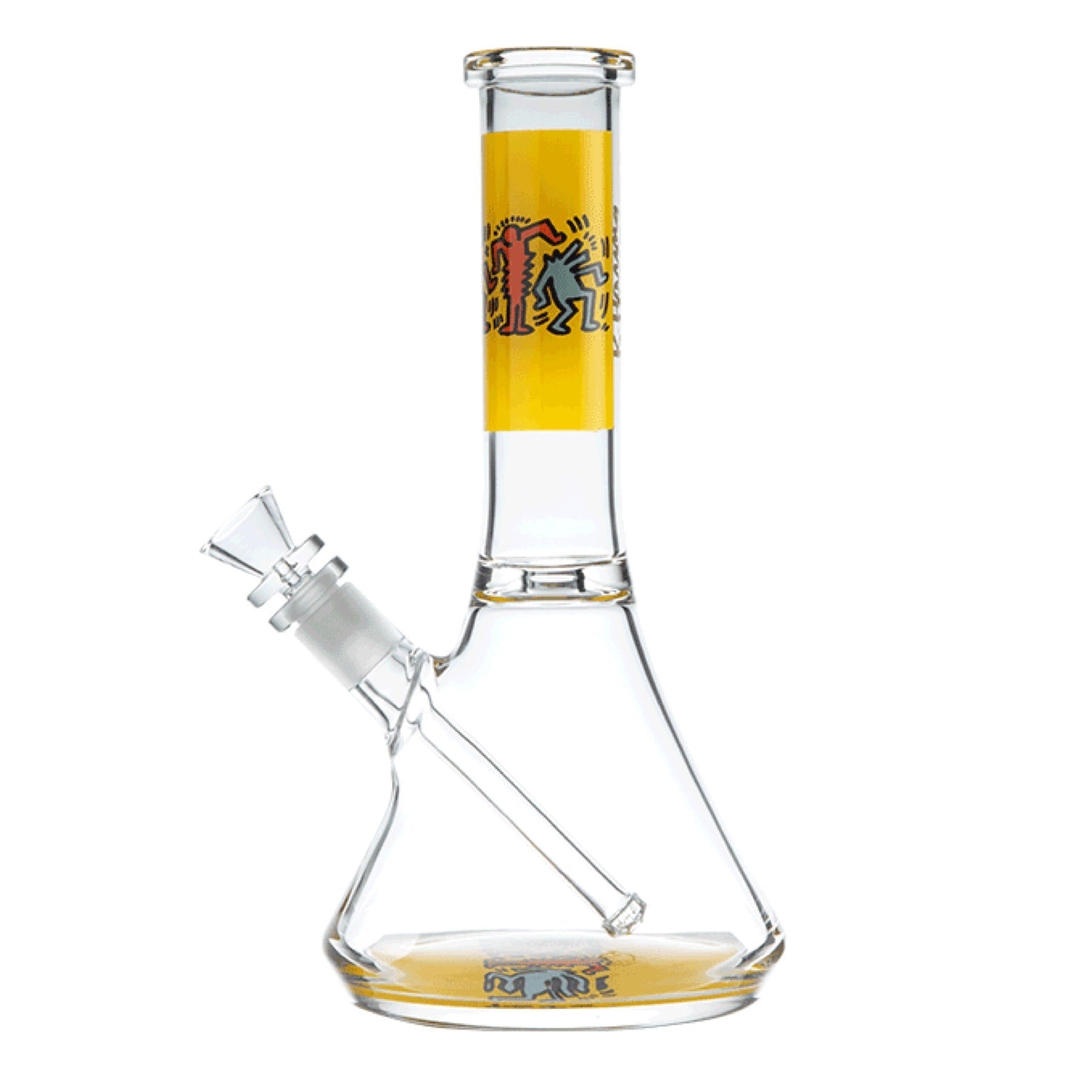 K. Haring 12.5” Beaker Bong by K. Haring Collection | Mission Dispensary