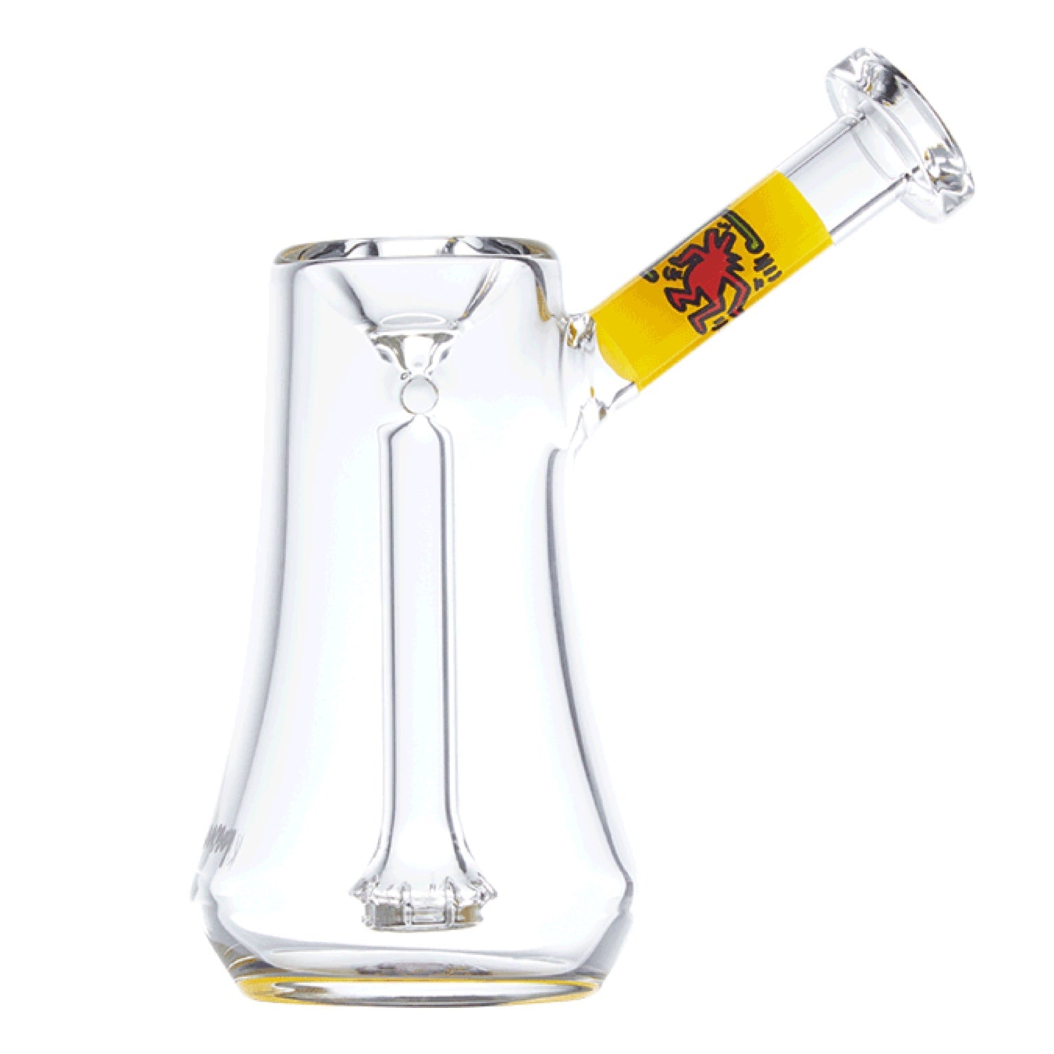 K. Haring 6.5” Upright Bubbler Pipe by K. Haring Collection | Mission Dispensary