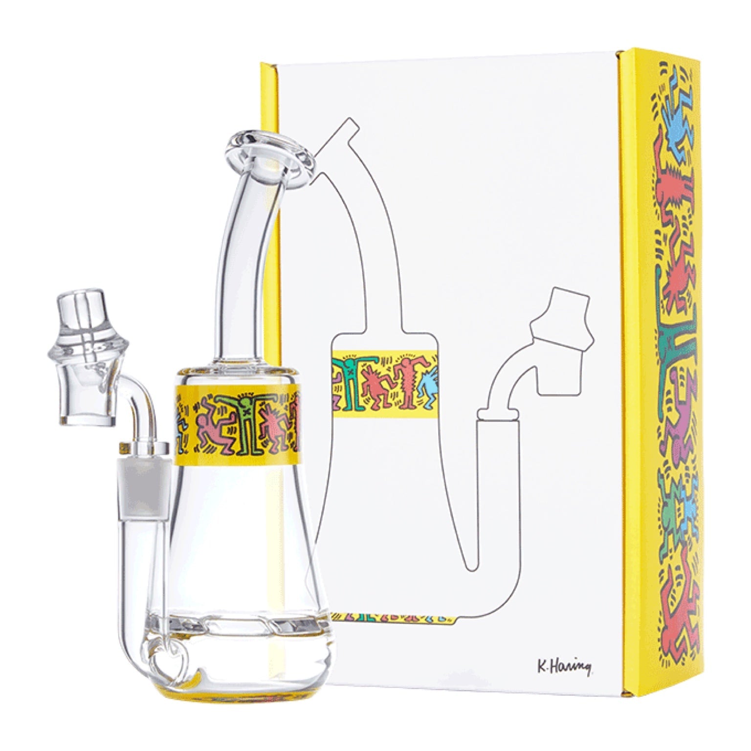 K. Haring 9.5” Dab Rig 