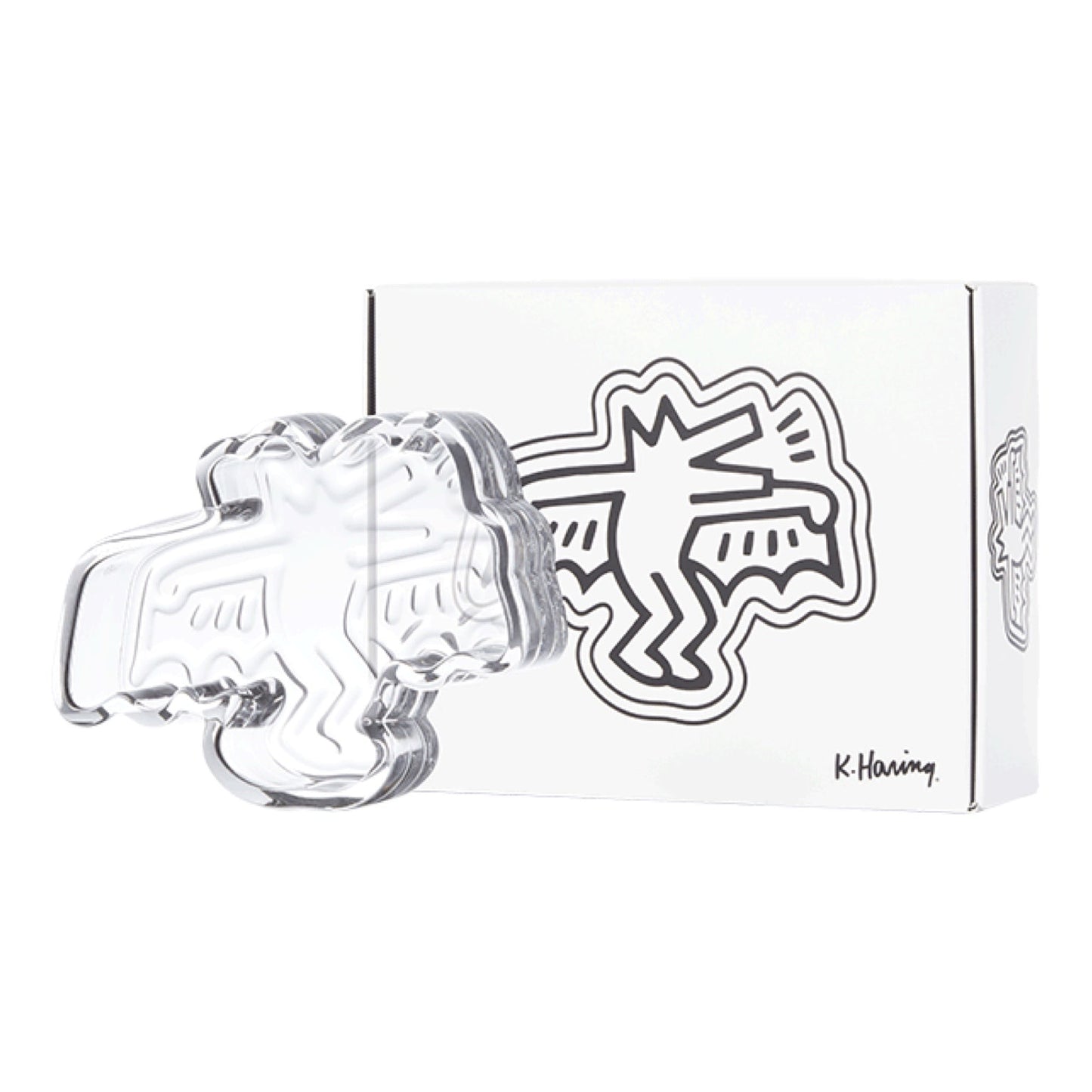 K. Haring “Dog Bat” Crystal Glass Catchall by K. Haring Collection | Mission Dispensary