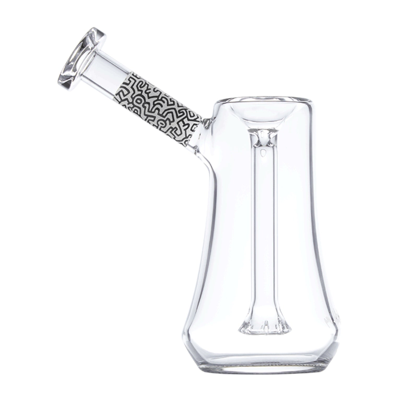 K. Haring 6.5” Upright Bubbler Pipe by K. Haring Collection | Mission Dispensary