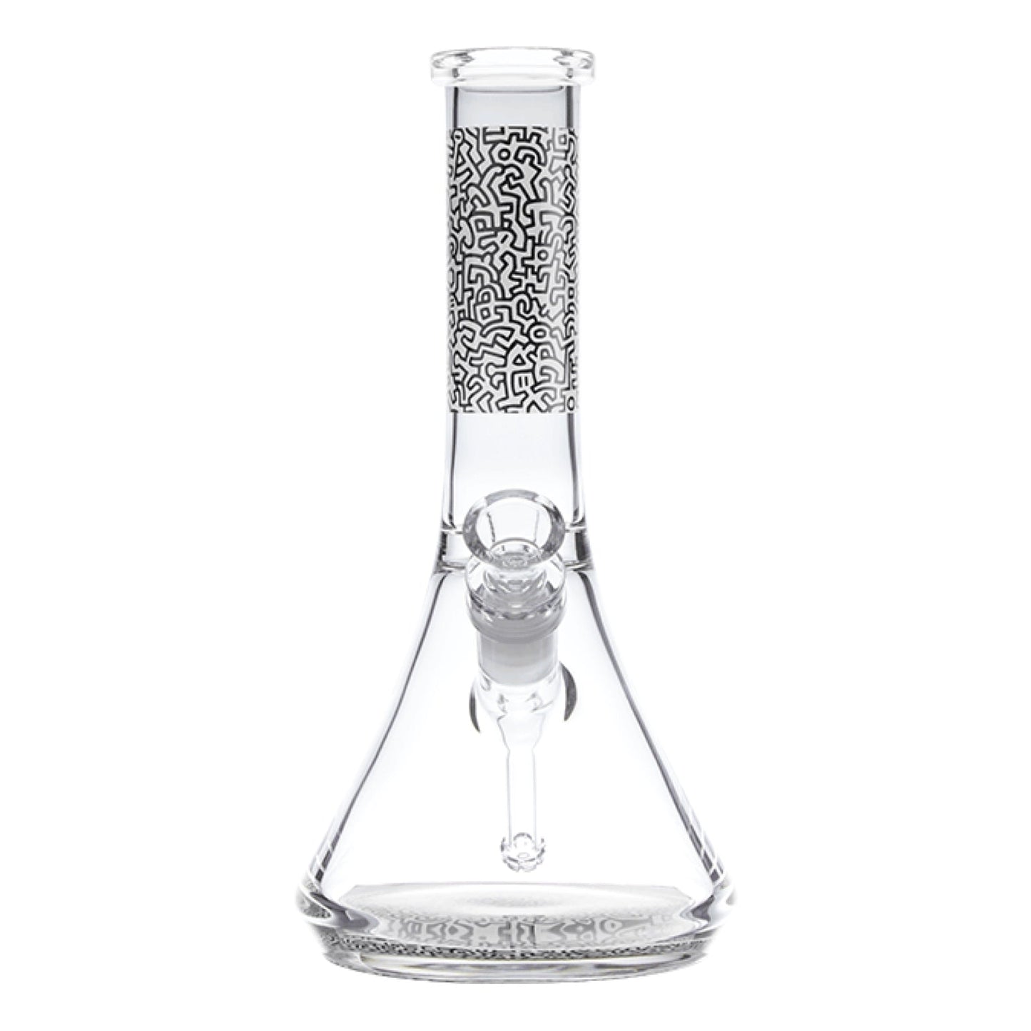 K. Haring 12.5” Beaker Bong by K. Haring Collection | Mission Dispensary