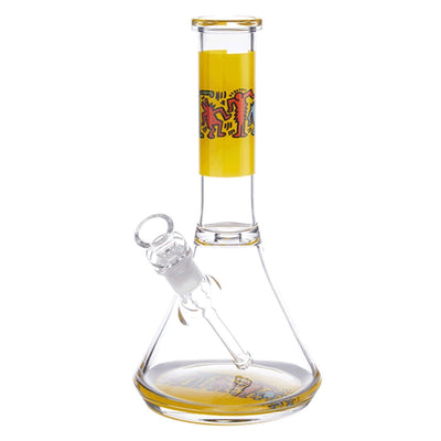 K. Haring 12.5” Beaker Bong by K. Haring Collection | Mission Dispensary